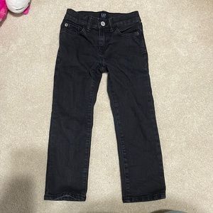 Boys gap black jeans size 5